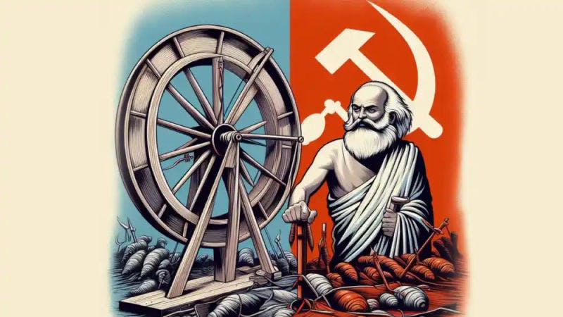 Difference between Marxism and Gandhism